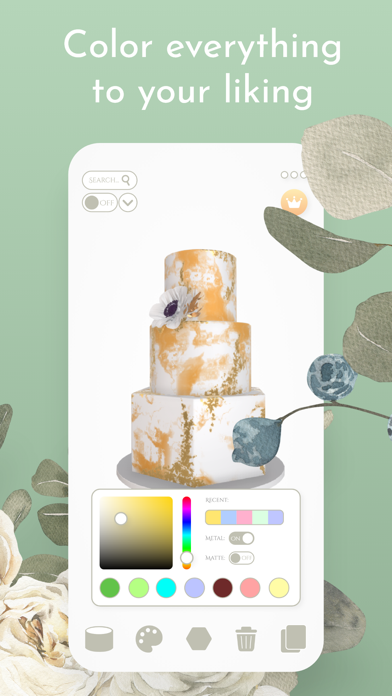 Bakely Wedding Cake Decorating screenshot 3