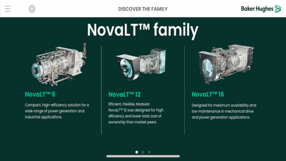 Baker Hughes NovaLT Turbines screenshot 2