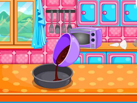 Baking black forest cake games screenshot 6