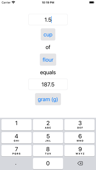 Baking Converter screenshot 3