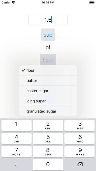 Baking Converter screenshot 1