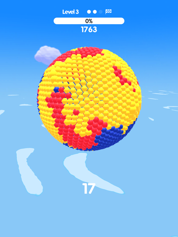 Ball Paint - Color Puzzle 3D screenshot 3
