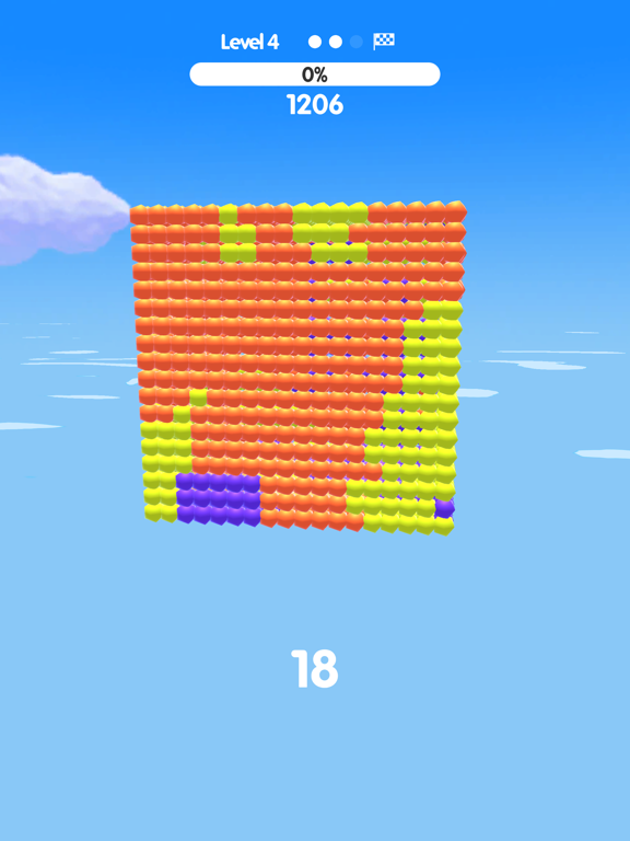 Ball Paint - Color Puzzle 3D screenshot 2