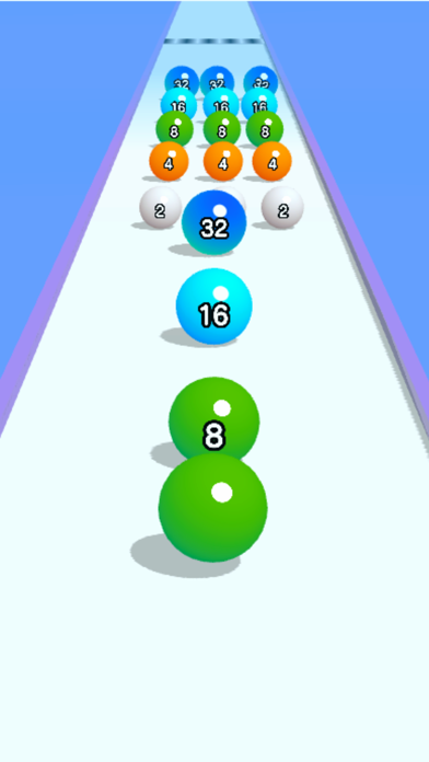 Ball Run 2048 screenshot 3