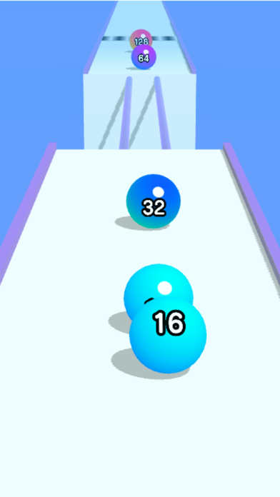 Ball Run 2048 screenshot 1