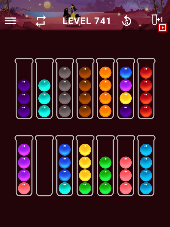 Ball Sort Color Water Puzzle screenshot 6