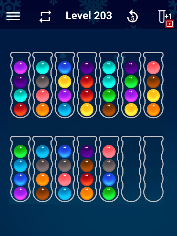 Ball Sort Color Water Puzzle screenshot 2