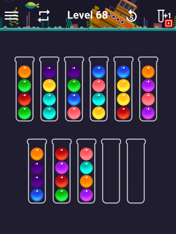 Ball Sort Color Water Puzzle screenshot 3