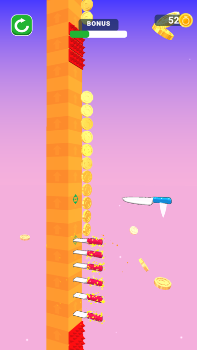 Ball Up: Knife Racing screenshot 3