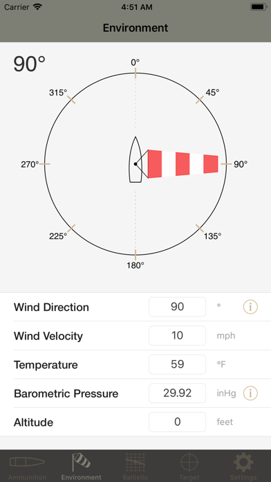 Ballistic Calculator SBC Light screenshot 2