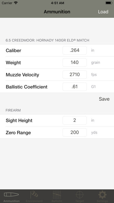 Ballistic Calculator SBC Light screenshot 3
