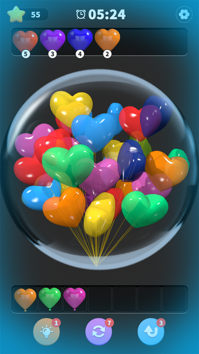 Balloon Triple Match: Match 3D screenshot 2