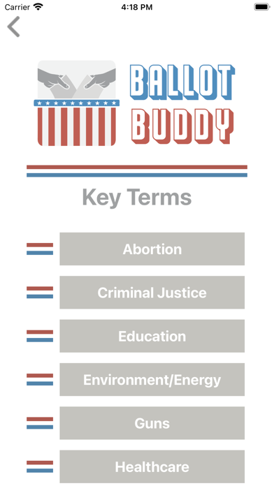BallotBuddy screenshot 1