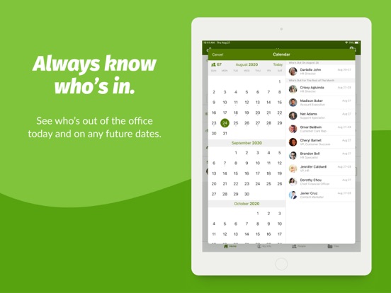 BambooHR screenshot 2