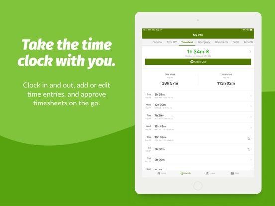 BambooHR screenshot 1