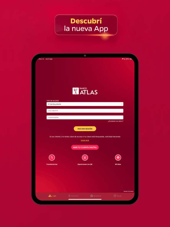 Banco Atlas screenshot 3