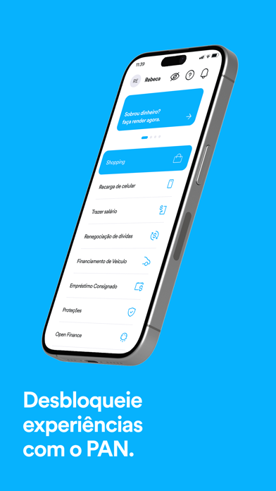 Banco PAN: Conta, Cartão e + screenshot 1