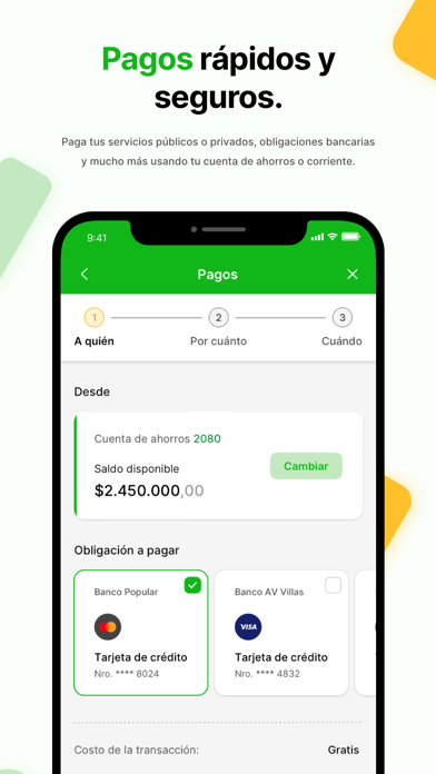 Banco Popular App screenshot 1