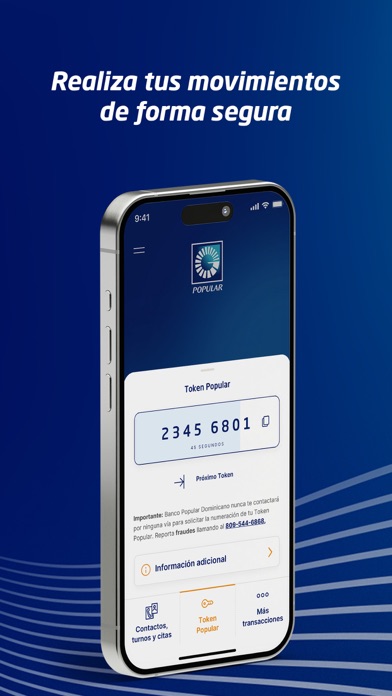 Banco Popular Dominicano screenshot 2