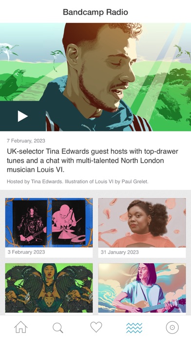 Bandcamp screenshot 1