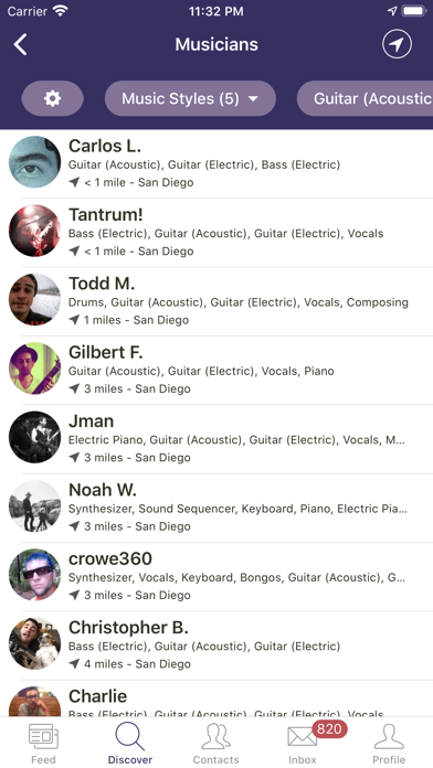 BandFriend - Find Musicians screenshot 6