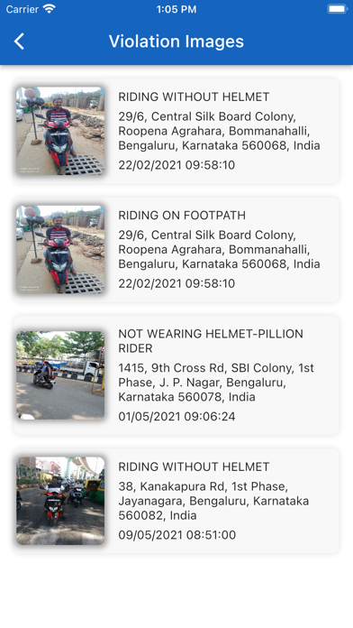 Bangalore Traffic Check Fines screenshot 2