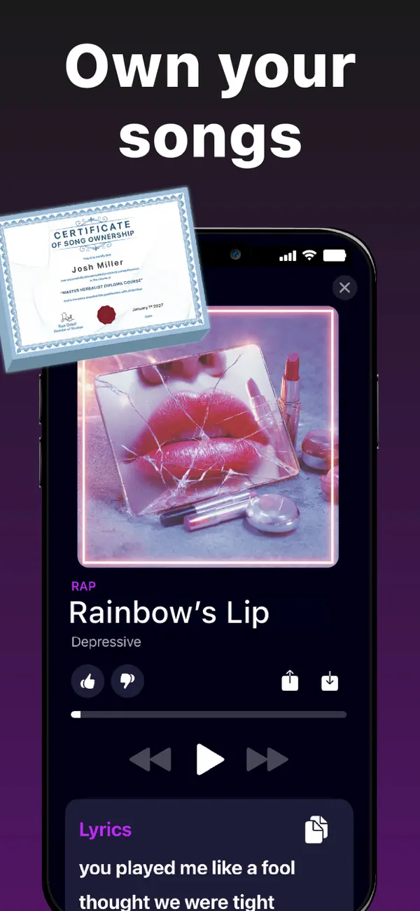 Banger: AI Music Generator screenshot 1