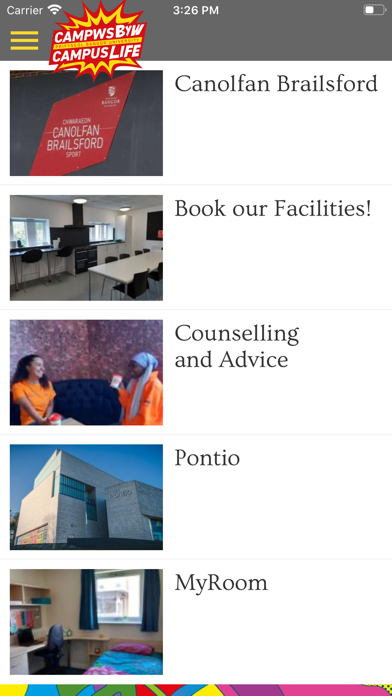 Bangor University Campus Life screenshot 1
