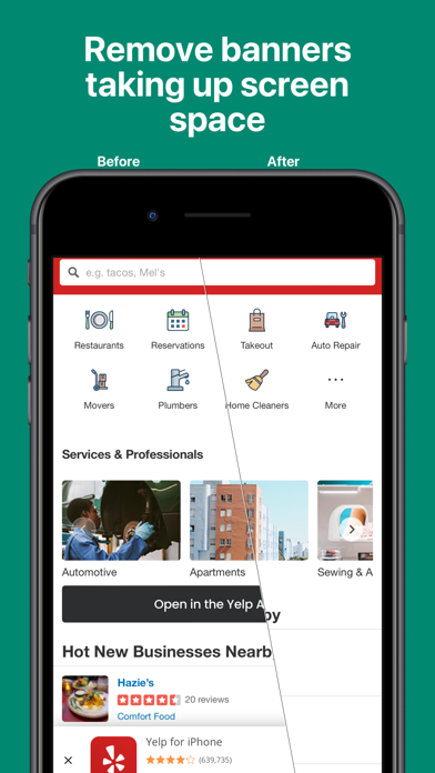 Banish - Block 'Open in App' screenshot 4