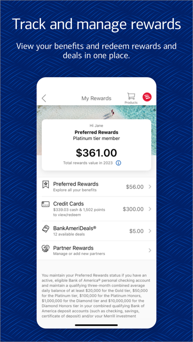 Bank of America Mobile Banking screenshot 2