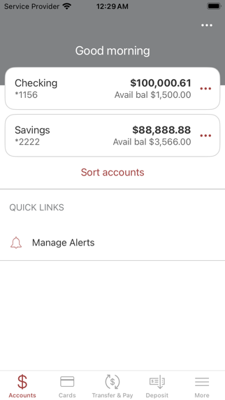 Bank of the West screenshot 5