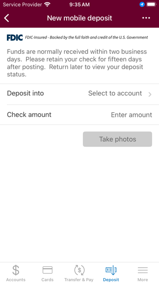 Bank of Wisconsin Dells Mobile screenshot 2