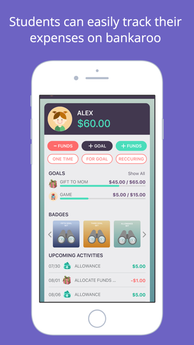 Bankaroo - for students screenshot 3