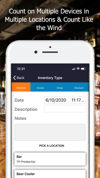 Bar Patrol Inventory App screenshot 2
