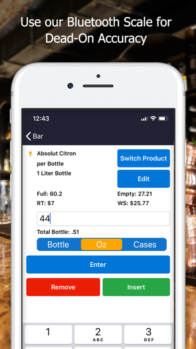 Bar Patrol Inventory App screenshot 1