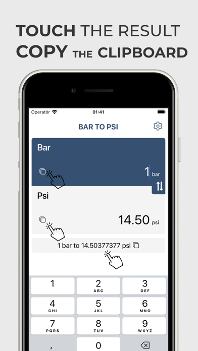 Bar to Psi Converter screenshot 3