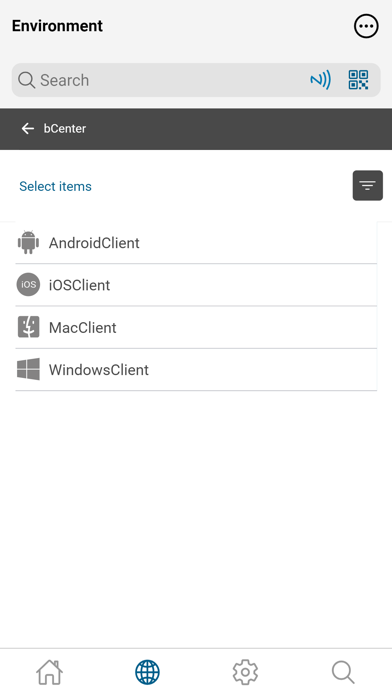 baramundi Management Center screenshot 1