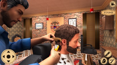 Barber Shop Hair Cut Salon 3D screenshot 3