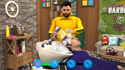 Barber Shop Hair Cut Sim Games screenshot 4