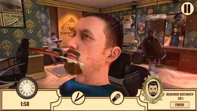 Barber Shop Hair Saloon Sim 3D screenshot 1