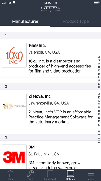 Barbizon Handbook screenshot 3