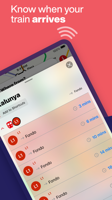 Barcelona Metro Map & Routing screenshot 2
