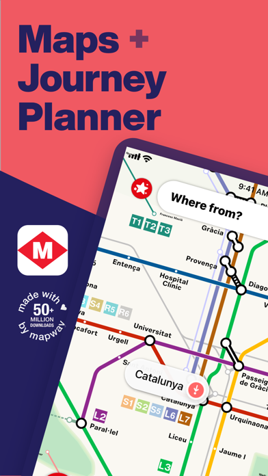 Barcelona Metro Map & Routing screenshot 5