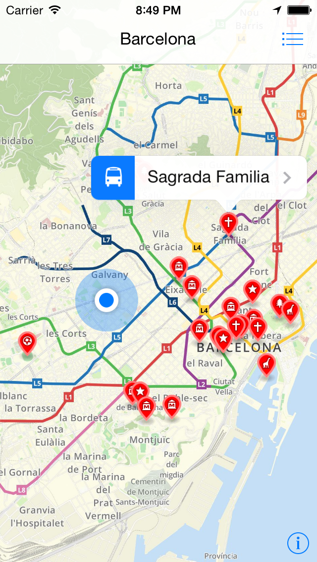 Barcelona Smart Guide screenshot 3