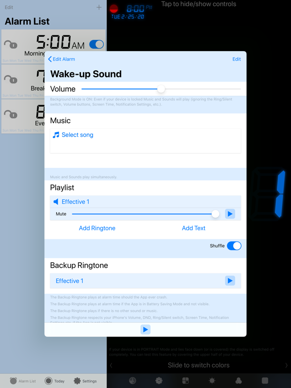 Barcode Alarm Clock screenshot 6
