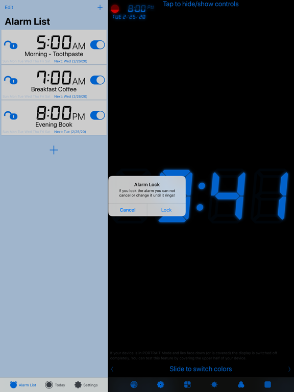 Barcode Alarm Clock screenshot 4