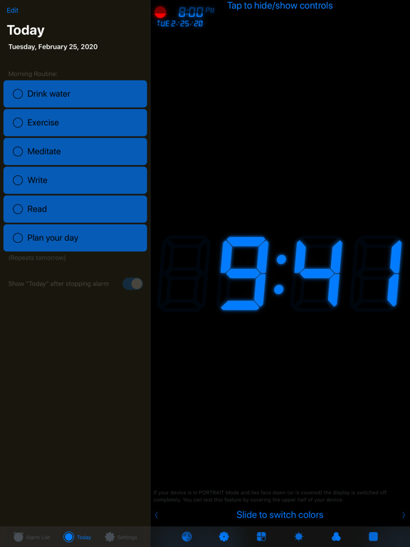 Barcode Alarm Clock screenshot 1