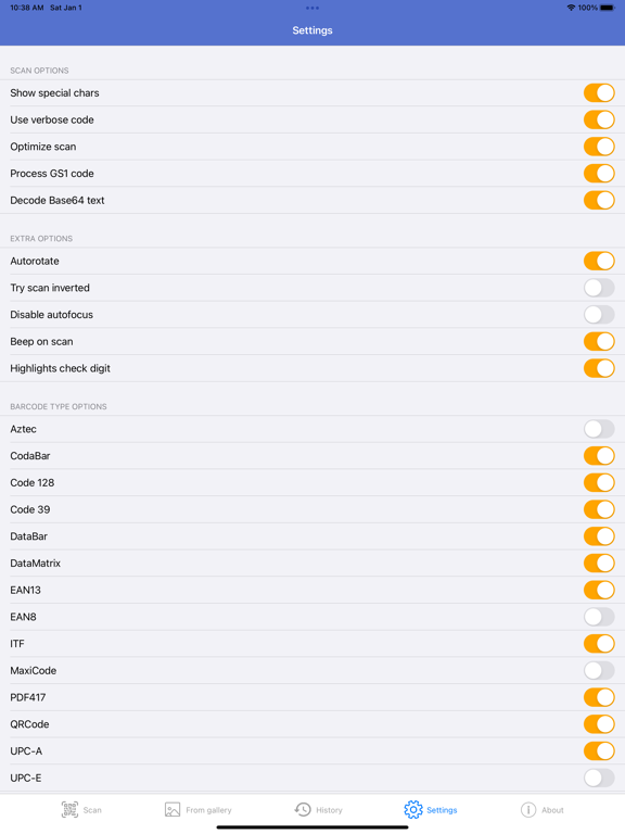 Barcode Data Decoder Verifier screenshot 9