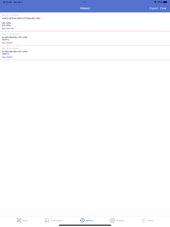 Barcode Data Decoder Verifier screenshot 5