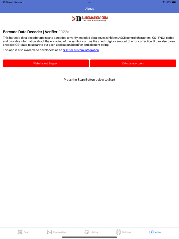 Barcode Data Decoder Verifier screenshot 8